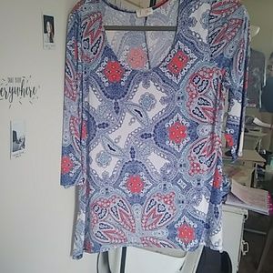 Paisley top